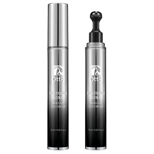 Ottie Platinum Aura Roll-Up Eye Cream - Крем для век с платиной и экстрактом черной икры