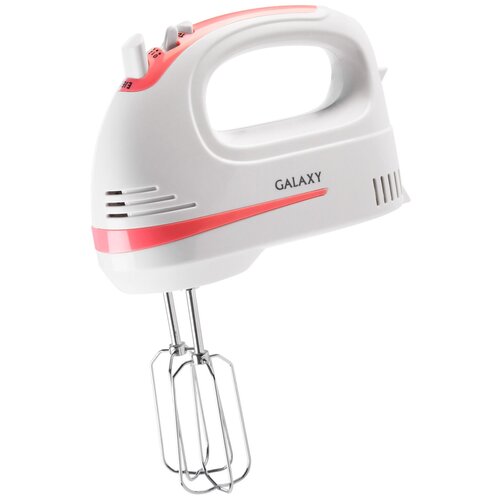 Миксер GALAXY LINE GL2211, белый/розовый