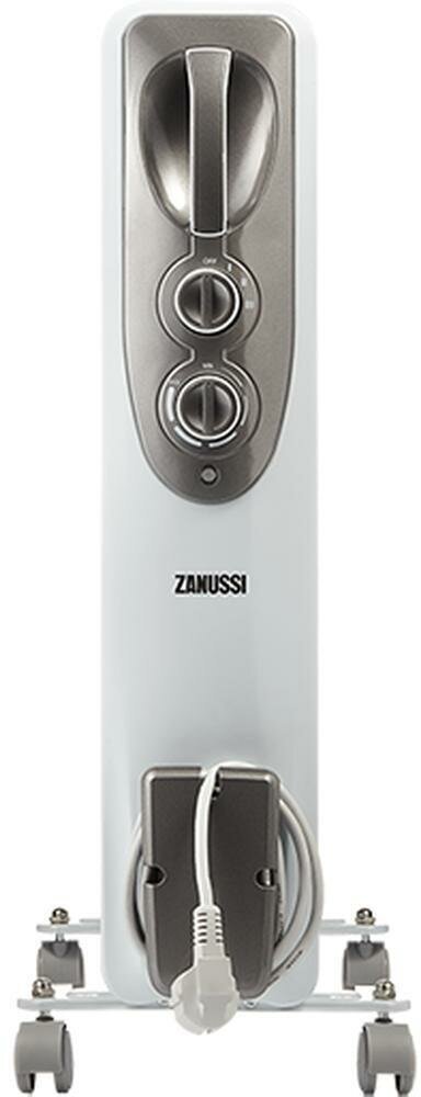 Радиатор масляный Zanussi Espressione ZOH/ES-07WN 1500W (7-секций), - фотография № 6