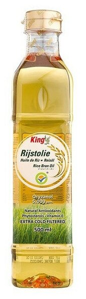 King Rice Bran Oil Масло рисовых отрубей, 500 мл