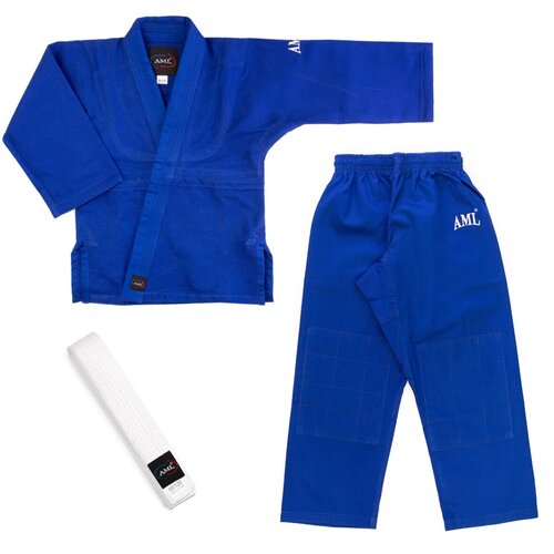 Кимоно  для дзюдо AML, размер 150, синий
