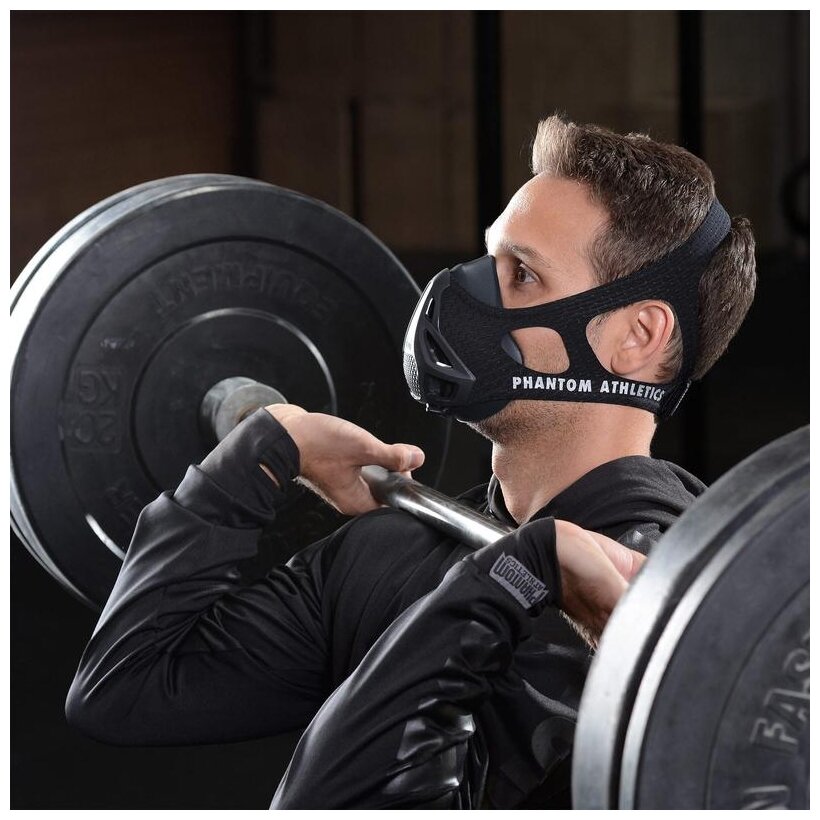 Тренировочная маска Phantom Athletic Phantom Training Mask черный
