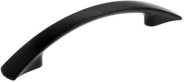 Ручка-скоба С-3, пластик 96 мм, цвет черный матовый - фотография № 10