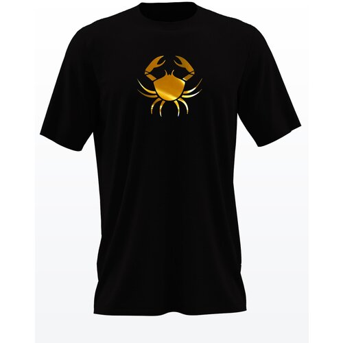 фото Футболка вилвинил, хлопок, принт сюжетный, размер l, черный, белый