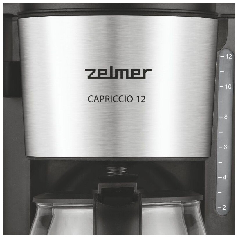 Кофеварка CAPRICCIO ZCM1200 ZELMER - фото №10