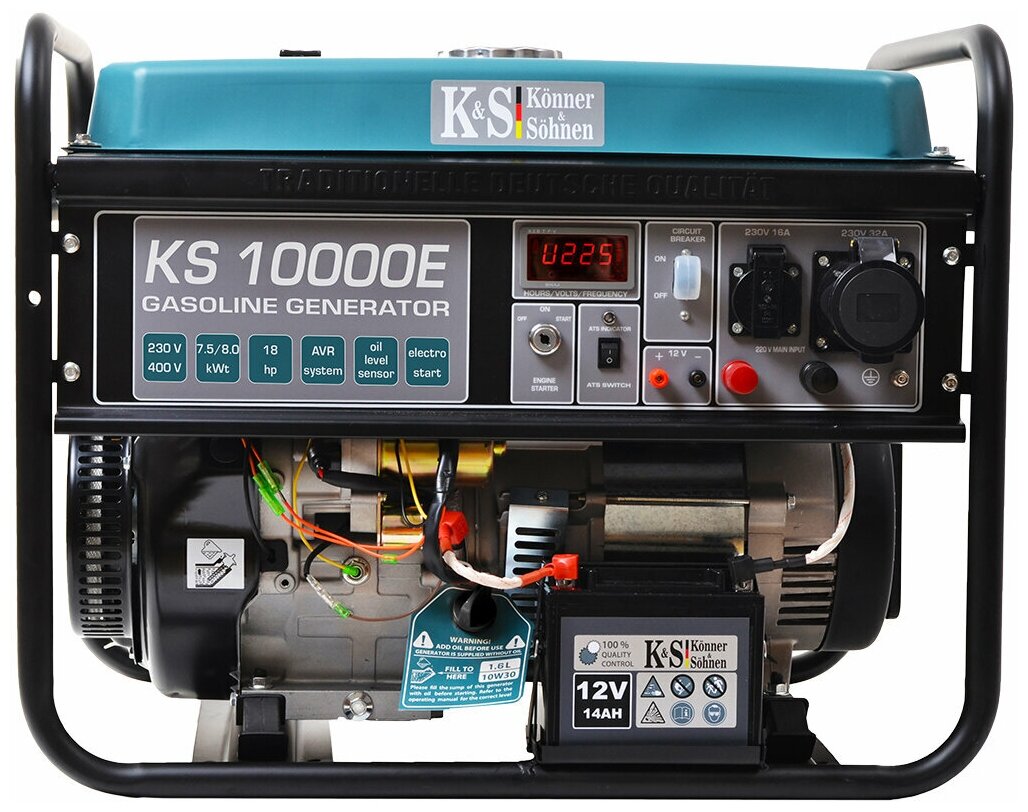 Бензиновый генератор Konner&Sohnen KS 10000E