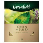 Чай зеленый Greenfield Green Melissa в пакетиках - изображение
