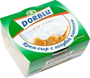 Характеристики модели Сыр DORBLU Сыр с голубой плесенью a la creme 65% ...