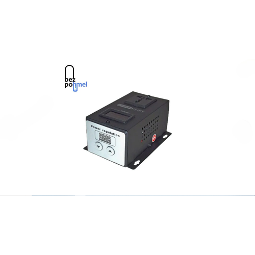 Терморегулятор/термостат Регулятор напряжения до 220Вт Универсальный, черный регулятор напряжения на переменном токе диммер 220в 2 0 квт