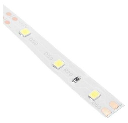 Светодиодная лента Ecola PRO 5 м, IP20, SMD3528, 60 LED/м, 4.8 Вт/м, 12 В, 6000К