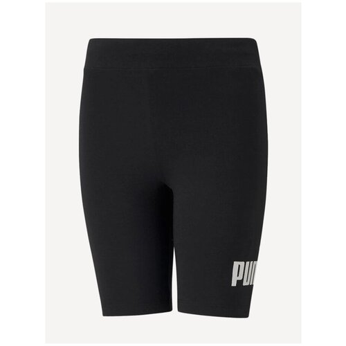 Шорты, PUMA ESS Logo Short Leggings, Женские, размер 104 ; Black