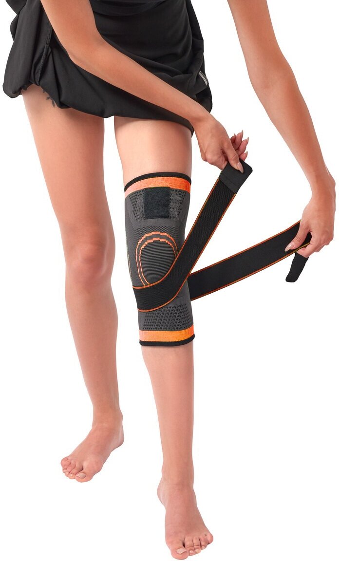 Суппорт колена с утяжкой Bradex SF 0664, оранжевый Bradex SF 0664 - фото №5