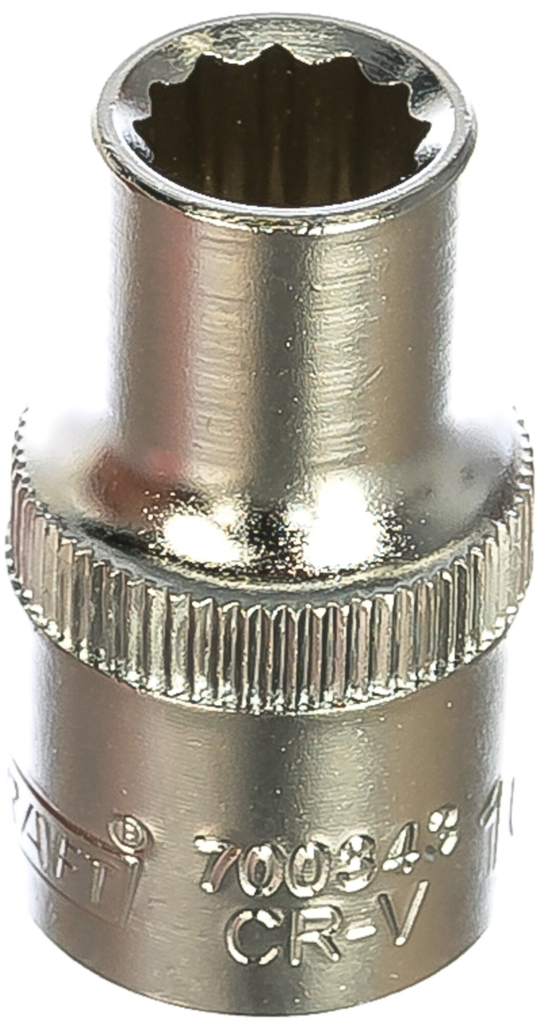 Головка торцевая 12 граней (10 мм: 1/2 Dr) KRAFT KT 700343 15966439