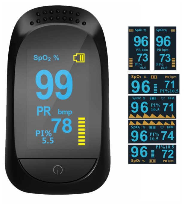 Пульсоксиметр IMDK FINGERTIP PULSE OXIMETER C101A2