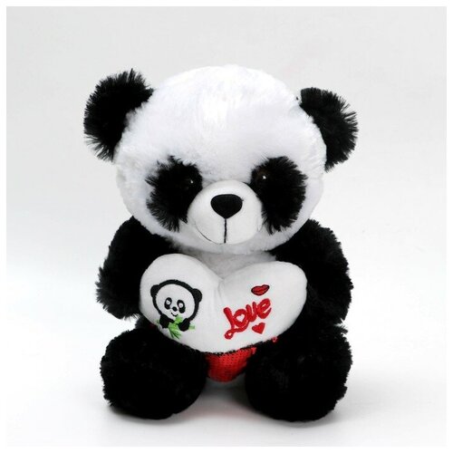 Мягкая игрушка «Панда с сердцем» мягкая игрушка панда с сердцем