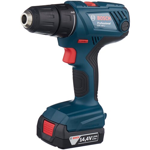 Аккумуляторная дрель-шуруповерт BOSCH GSR 140-LI 6019F8020 1229900₽