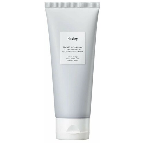 Huxley Secret of Sahara Cleansing Foam Deep Clean Deep Moist Мягкая пенка для умывания и глубокого очищения кожи, 100 мл