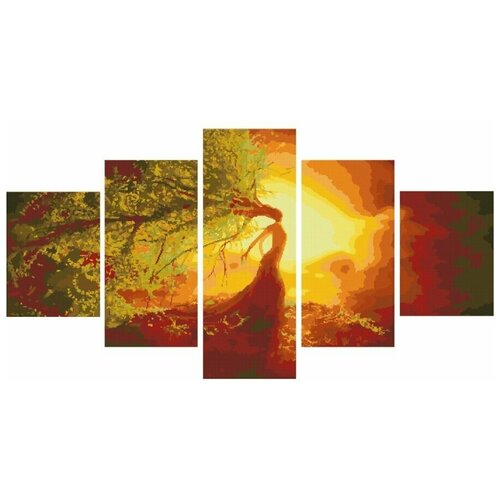 Модульная алмазная мозаика, 80х150 см / Полная выкладка / Kubanstar