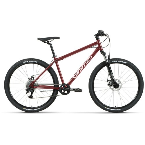 Горный MTB велосипед FORWARD Sporting 275 23 D 2022 темно-красныйсеребристый 17 требует финальной сборки 2579000₽