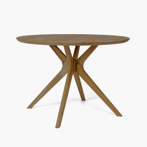 Cтол Лейпциг 110 см массив дуба тон коньяк 49990₽