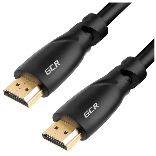 Кабель GCR HDMI - HDMI (GCR-HM3), 0.3 м, 1 шт., черный кабель gcr hdmi hdmi gcr hm3 1 8 м желтый