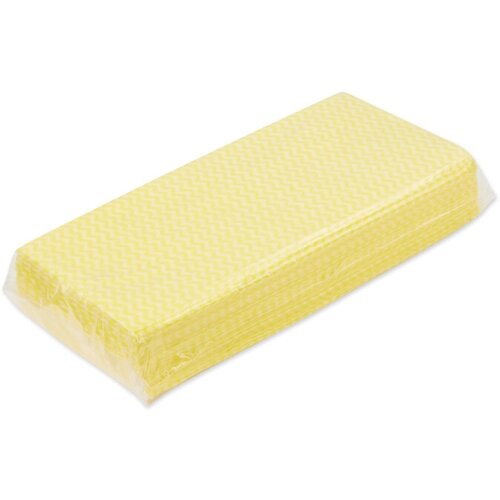 Салфетки хозяйственные SYR нетканое полотно 30х60см 25шт/уп желтые 993500