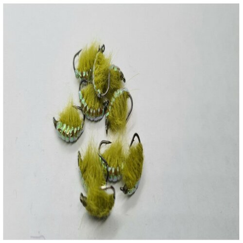 Мормыш GF кр. №12 оливковый