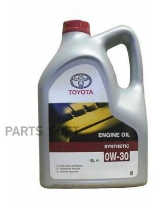 Масло моторное TOYOTA синт. 0W-30 5л. TOYOTA-LEXUS / арт. 0888080365GO - (1 шт)