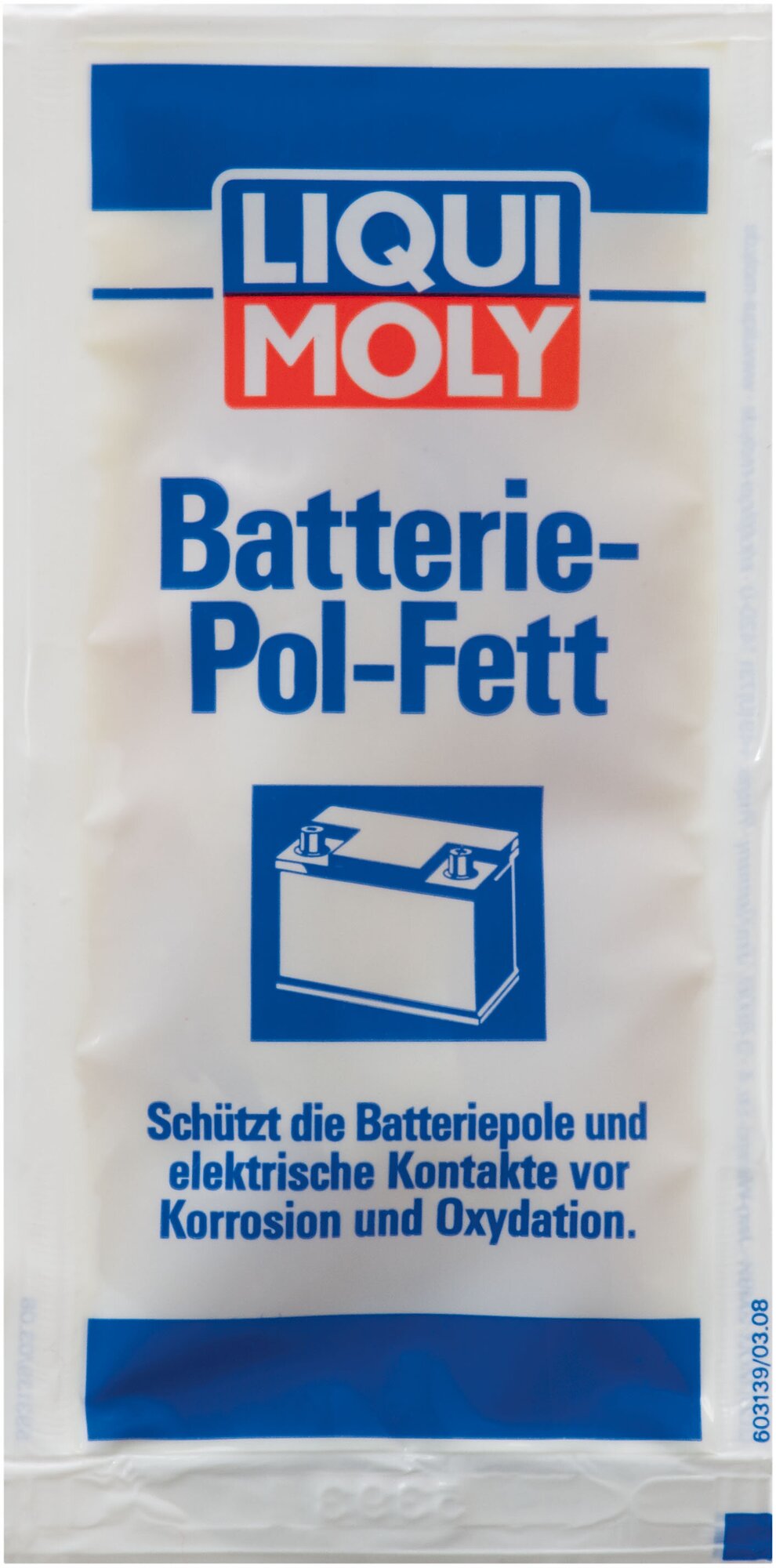 3139 LiquiMoly Смазка для электроконтактов Batterie-Pol-Fett 0,01кг