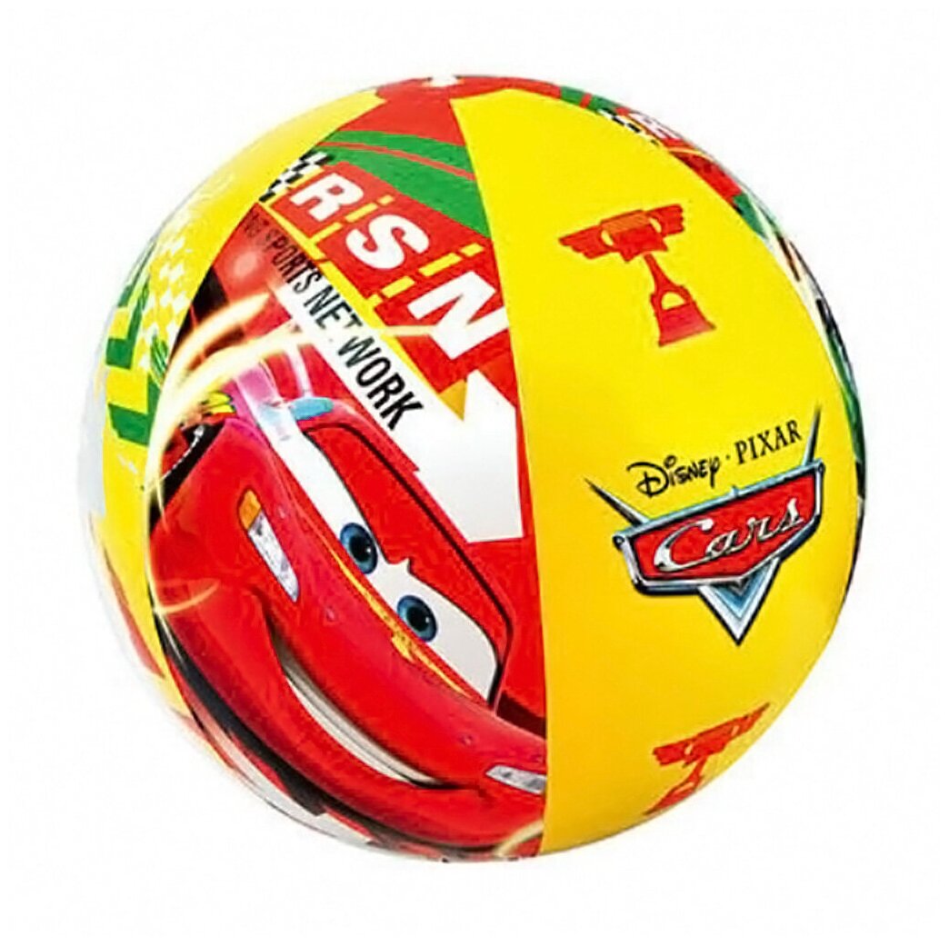 Надувной мяч Intex Тачки Молния Макуин, 61 см (21184) - фото №9
