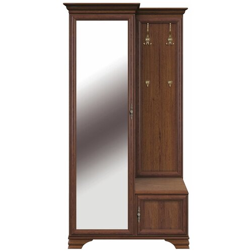 Шкаф с вешалкой БРВ мебель Кентаки Kentaki PPK110L каштан 45883₽