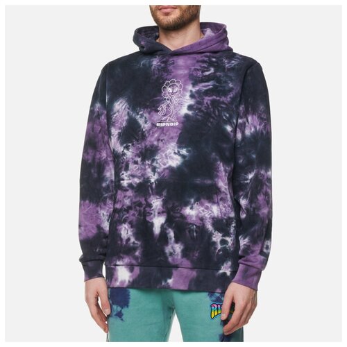 фото Мужская толстовка ripndip dance forever hoodie фиолетовый, размер m
