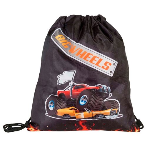 фото Target сумка для детской сменной обуви большие колеса 17888, черный/оранжевый