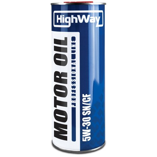 Синтетическое моторное масло HighWay 5W-30 SN/CF, 1 л