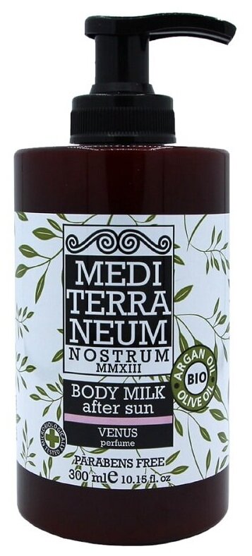 Nostrum Body Milk Venus - Нострум Молочко для тела после загара Венера, 300 мл -