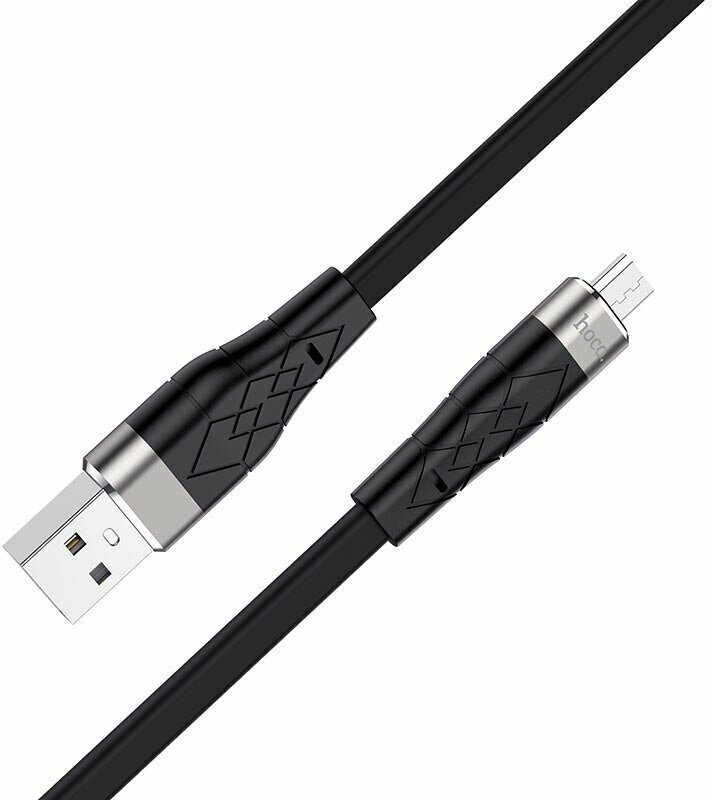 Кабель HOCO X53 Micro USB 2.4A 1м черный