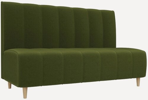 Изображение товара Кухонный диван Ральф Зеленый Микровелюр, 152х62х100 см