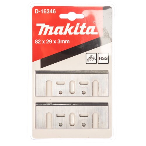 Набор ножей для электрорубанка Makita D-16346 (2 шт.) jtex 10pcs planer drive belt for makita 1900b kp0800 bkp180 n1923b kp0810 225007 7