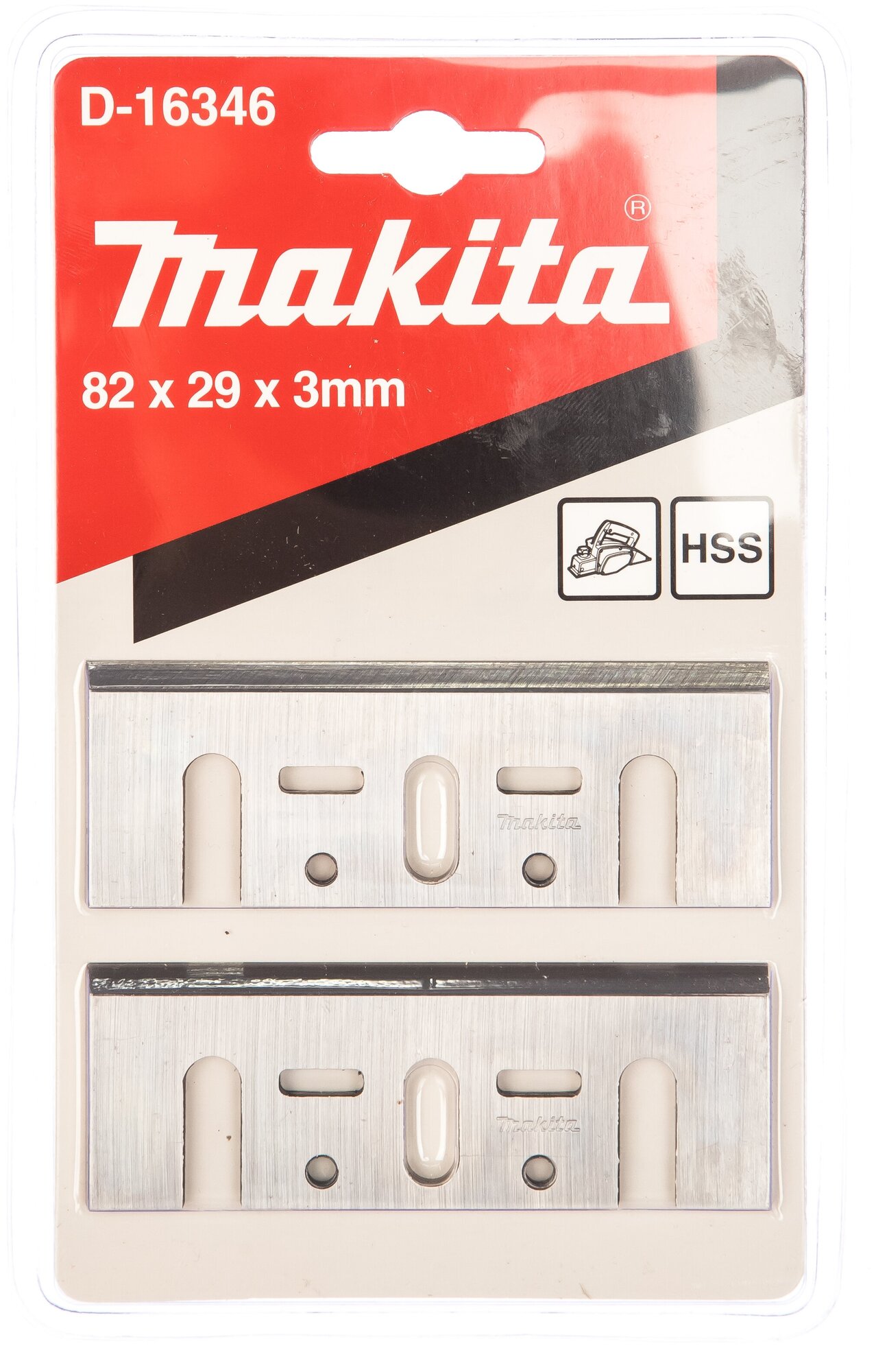 Быстрорежущие ножи для электрорубанков Makita D-16346