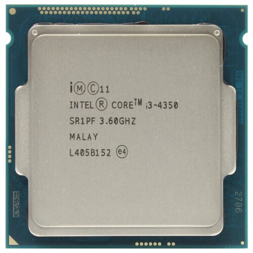 Процессор Intel Core i3-4350 LGA1150, 2 x 3600 МГц, OEM