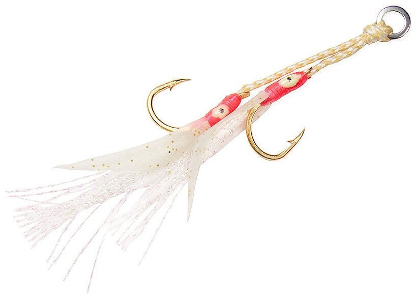 Крючки Double assist hook ASARI Flash Fly SS #01