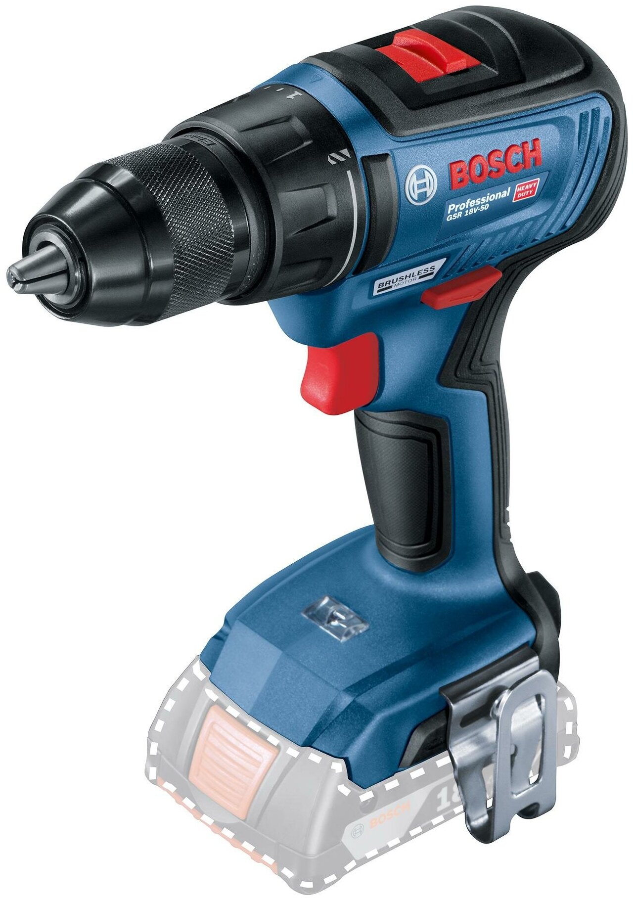 Дрель-шуруповерт Bosch GSR 18V-50 (06019h5002) .