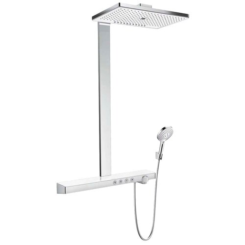 фото Душевая стойка hansgrohe rainmaker select 460 2jet showerpipe 27109400 комбинированное