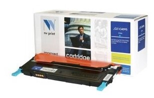 Картридж тонер NV-print для принтеров Samsung CLT-C409S CLP-310, 315, CLX-3170, 3175 Cyan синий