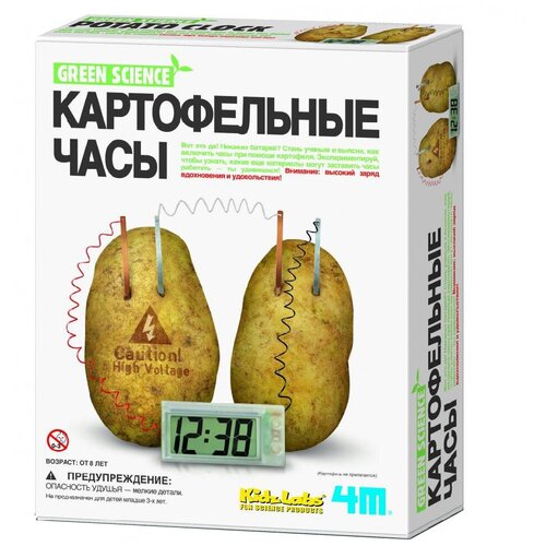 Набор 4M Картофельные часы 00-03275 набор 4m 00 03426 динамо лампа