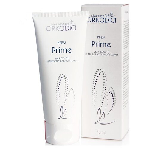 ARKADIA Увлажняющий крем для базового ухода для сухой и требовательной кожи Prime, универсальный, 75 мл