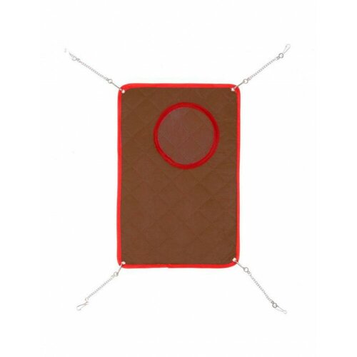 PETTO Гамак-Пододеяльник 35х23см Стандарт Цвет: Коричневый, Красный