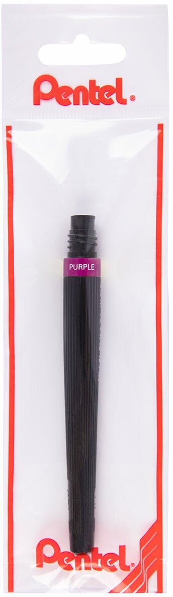 Сменный картридж "Pentel" для кисти с краской Colour Brush GFL кисть/круглое тонкое FR-150X пурпурный