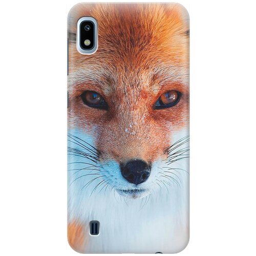 фото Силиконовый чехол на samsung galaxy a10 / самсунг а10 с принтом "спокойный лис" gosso