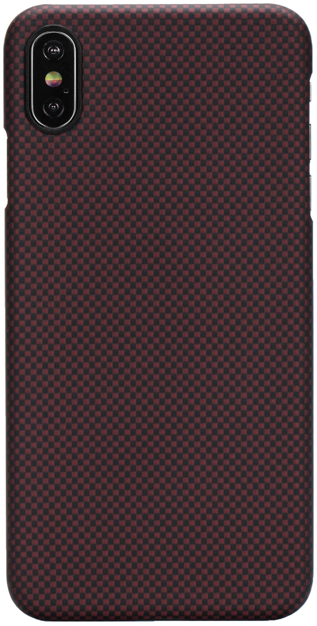 Чехол-накладка Pitaka MagCase (арамид) для Apple iPhone Xs Max Black/Red Plain